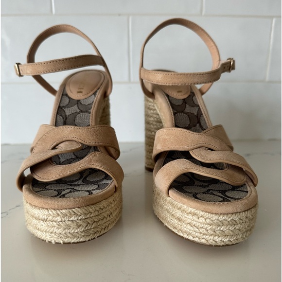NWOT Coach Talina Platform Sandals - Picture 4 of 8